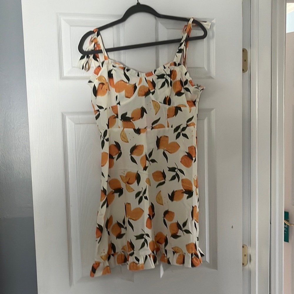 Orange Dress